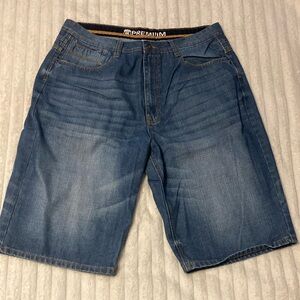 Route 66 Blue Jean Shorts with Timeless Appeal